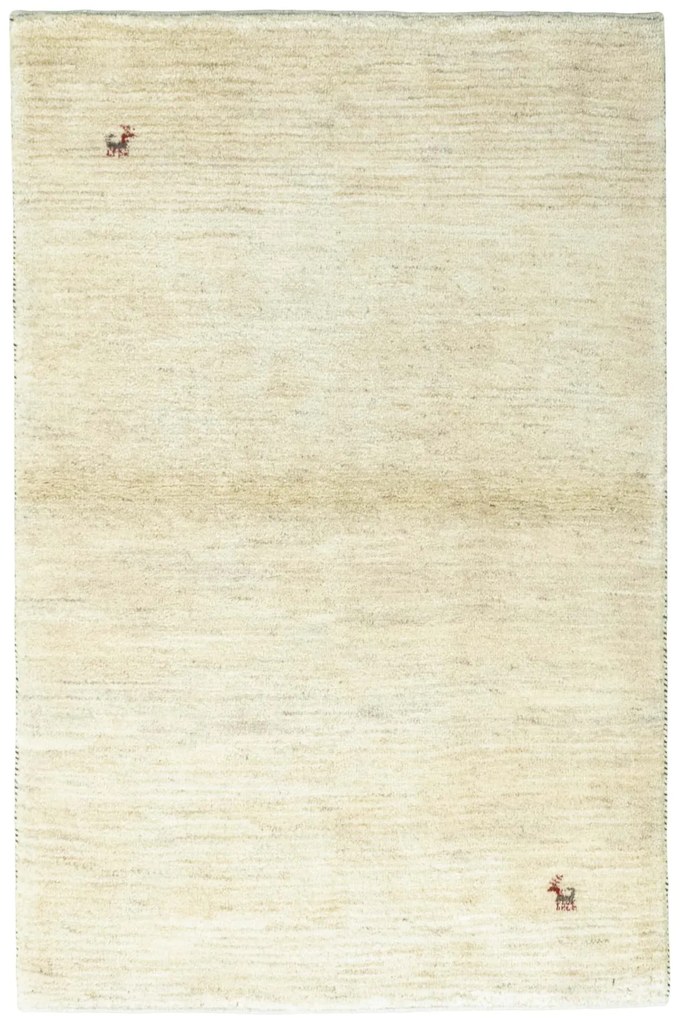 Gabbeh Tappeto persiano 100 x 160 Beige (Iran) Annodato A Mano