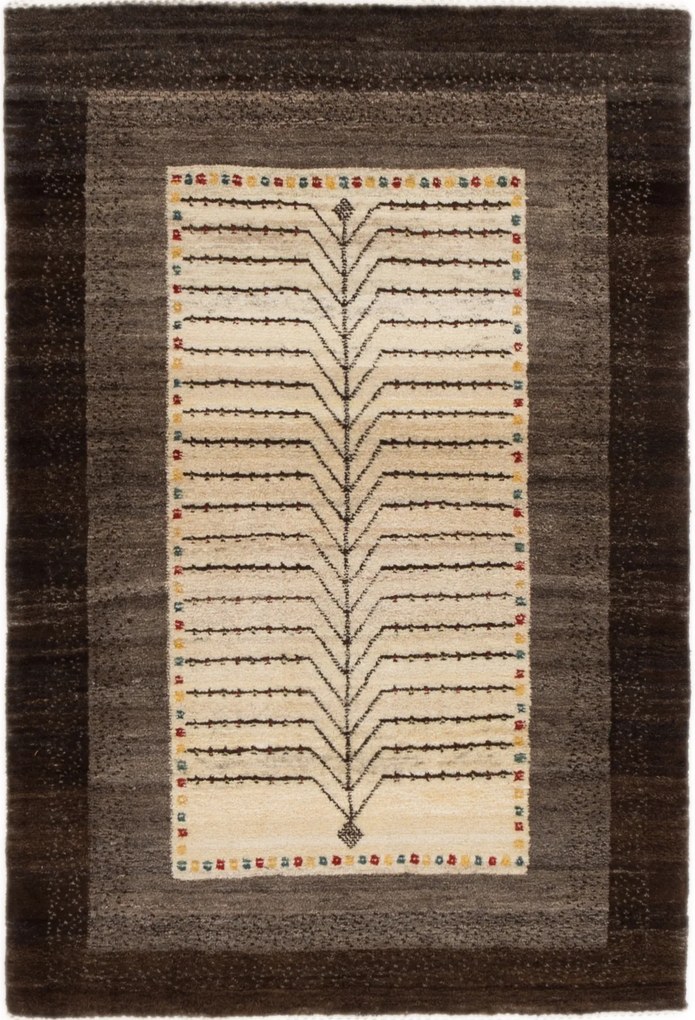 Loribaft Tappeto 120 x 80 Beige (Iran) Annodato A Mano