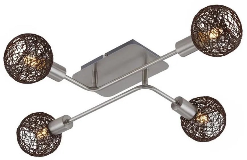 Briloner 2814-042 - Lampadario a plafone 4xE14/5,5W/230V