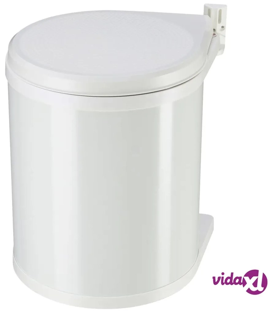 Hailo Pattumiera da Dispensa Compact-Box Taglia M 15 L Bianca 3555-001