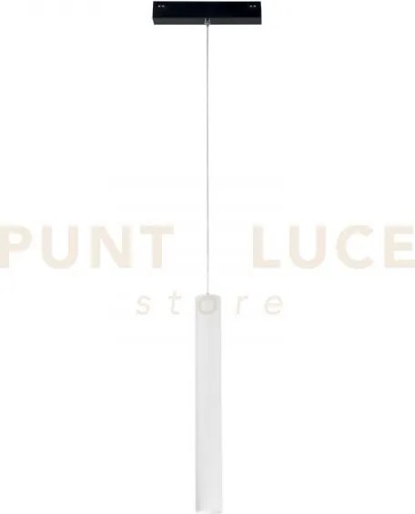 Sospensione davinci tubo bianco led 48v 3w 300lm 3000k 30x16,1x3,5cm