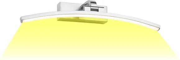 Paulmann 95557 - Lampada da quadro LED/8,5W BENTO 230V 40 cm cromo opaco