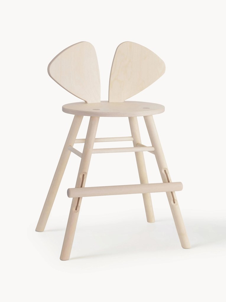 Sedia per bambini in legno Mouse Junior