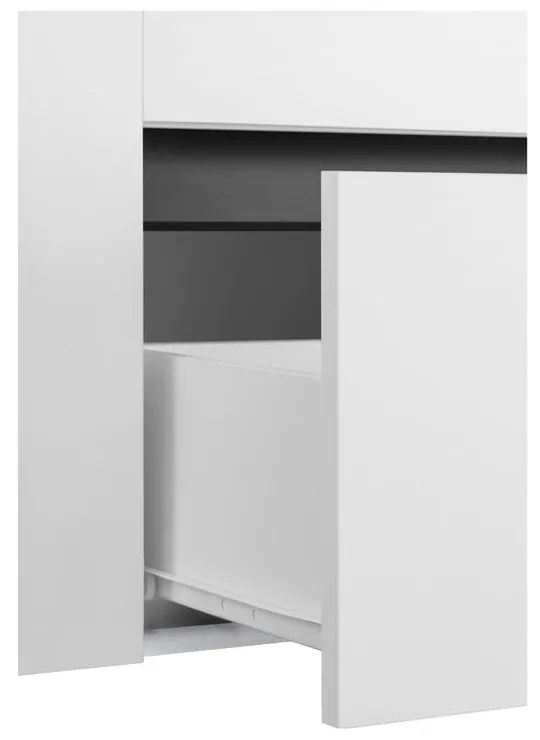 Mobile lavabo bianco , 80 x 53 cm Wisla - Støraa