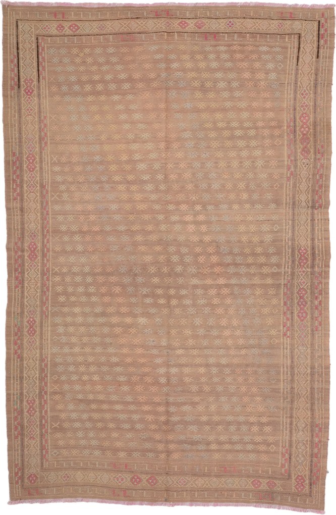 Kilim Tappeto 180x270 (Tacchino) Annodato A Mano