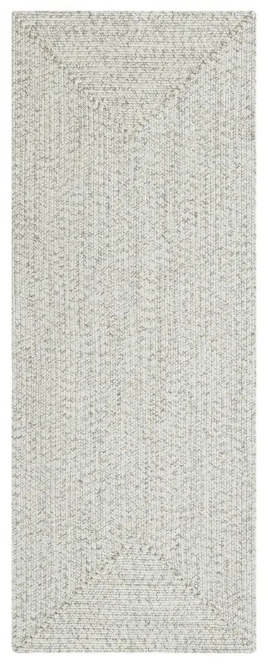 Tappeto da esterno bianco/beige 200x80 cm - NORTHRUGS
