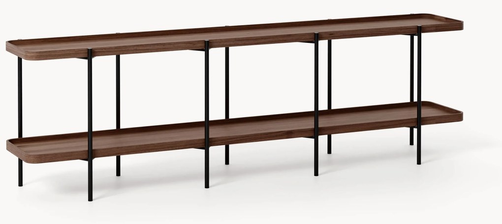 Scaffale basso in legno Renee