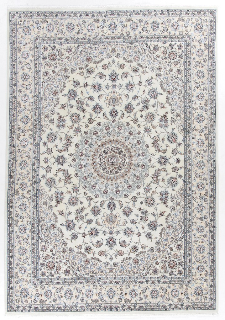 Nain Tappeto 170x250 (Iran) Annodato A Mano
