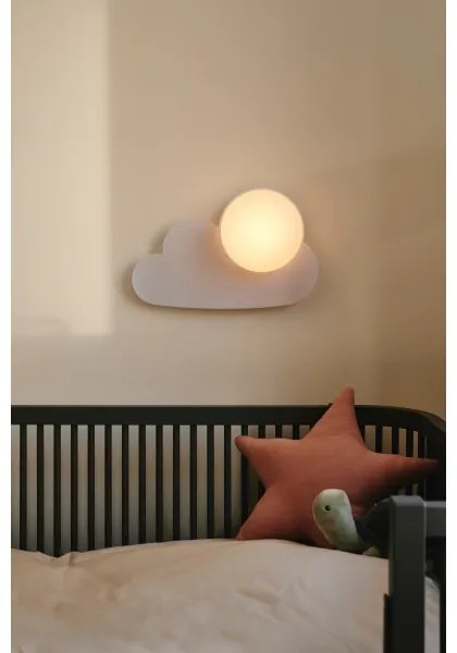 Nordlux - Applique per bambini SKYKU CLOUD 1xE14/25W/230V nuvola
