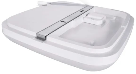 Plafoniera LED da esterno DORI LED/18W/230V IP54 quadrato