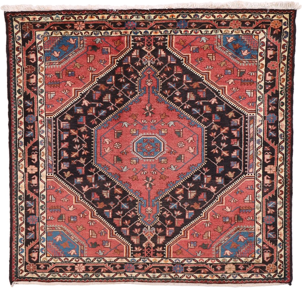 Balochi Tappeto persiano 130 x 130 (Iran) Annodato A Mano