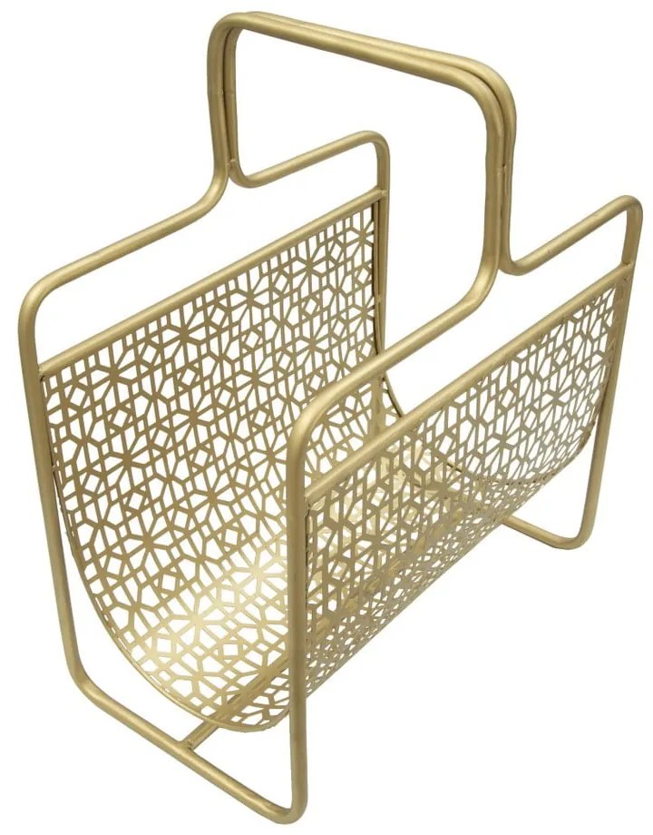 Portariviste in metallo color oro Trivola Glam - Mauro Ferretti