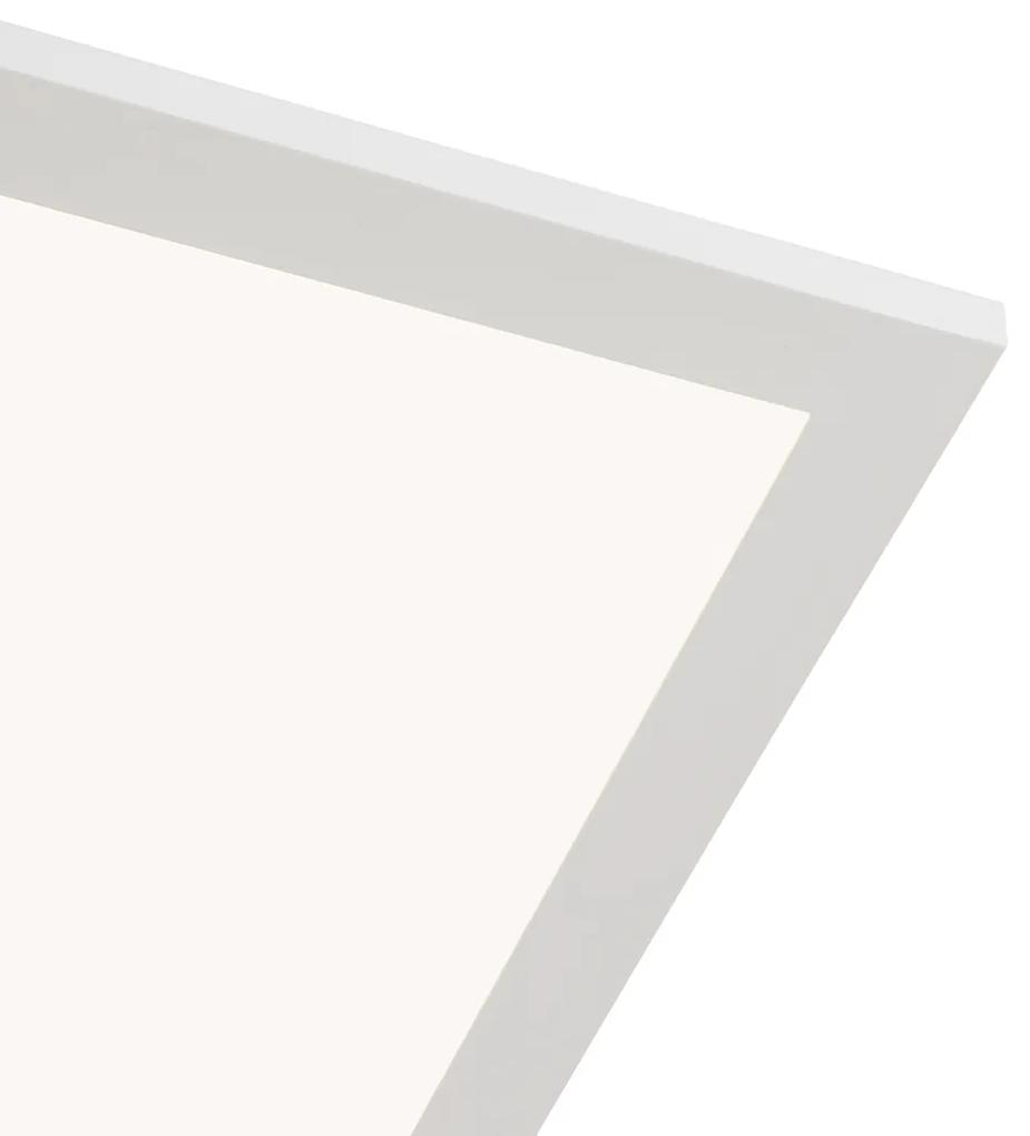 Pannello LED moderno per sistema a soffitto rettangolare bianco - Pawel