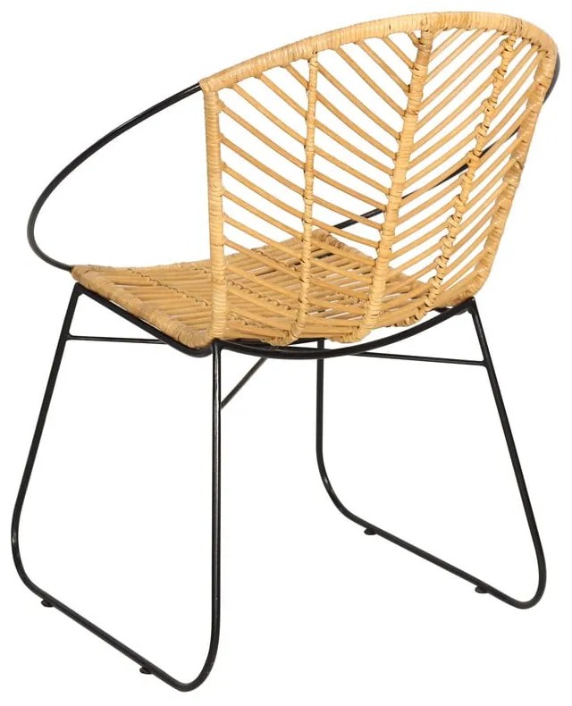 Sedia da giardino in rattan Carla - Bonami Selection