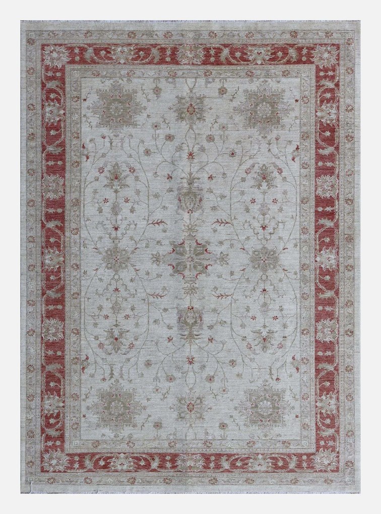 Ziegler Tappeto orientale 210x290 Beige (Pakistan) Annodato A Mano