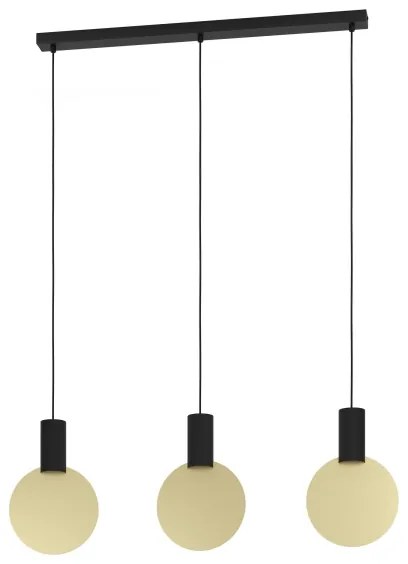 Eglo 900402 - Lampadario LED a sospensione con filo SARONA 3xGU10/4,5W/230V 3000K