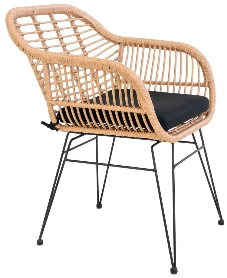 Set di 2 sedie da giardino in rattan artificiale Trieste - House Nordic