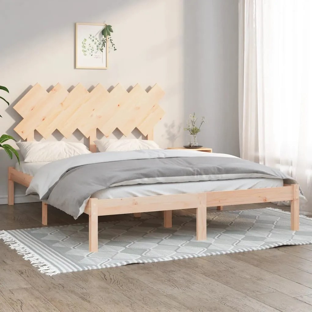 Giroletto 150x200 Cm King İn Legno Massello /