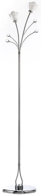 Lampada da terra Lampada da terra Diamante, H 160 cm in acciaio, H 160 cm, E14 2xMAX12W