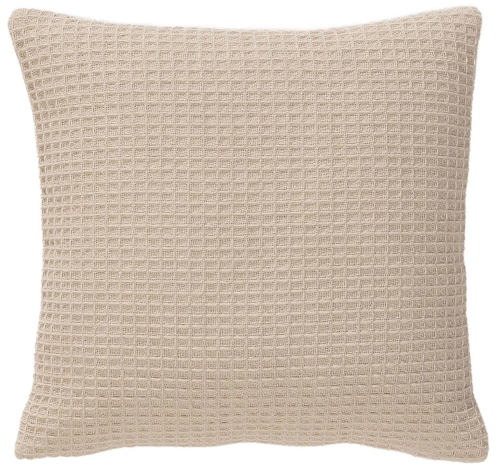 benuta Pure Copricuscino Amalia Ivory 45x45 cm - Tappeto design moderno soggiorno