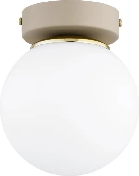 BRILAGI - Faretto MILO ECRU 1xE27/60W/230V Ø 15 cm beige/oro