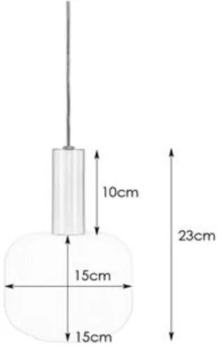 Markslöjd 108122 - Lampadario su filo SOBER 1xE14/40W/230V cromo opaco