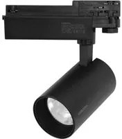 Kosoom Faretti a Binario 40w 36 Gradi Luce Naturale Colore Nero Flusso 4500Lumen T0119N