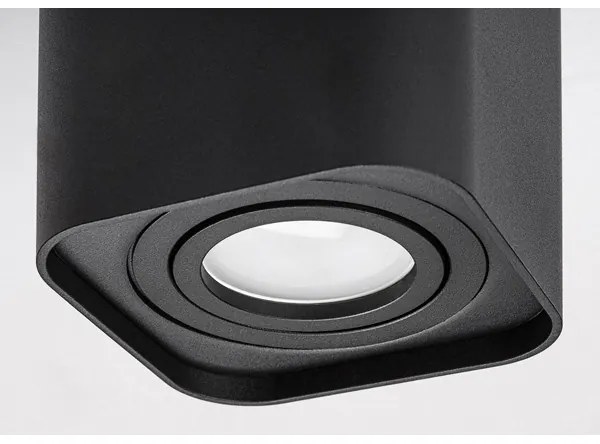 Rabalux 2049 - Faretto KOBALD 1xGU10/42W/230V nero