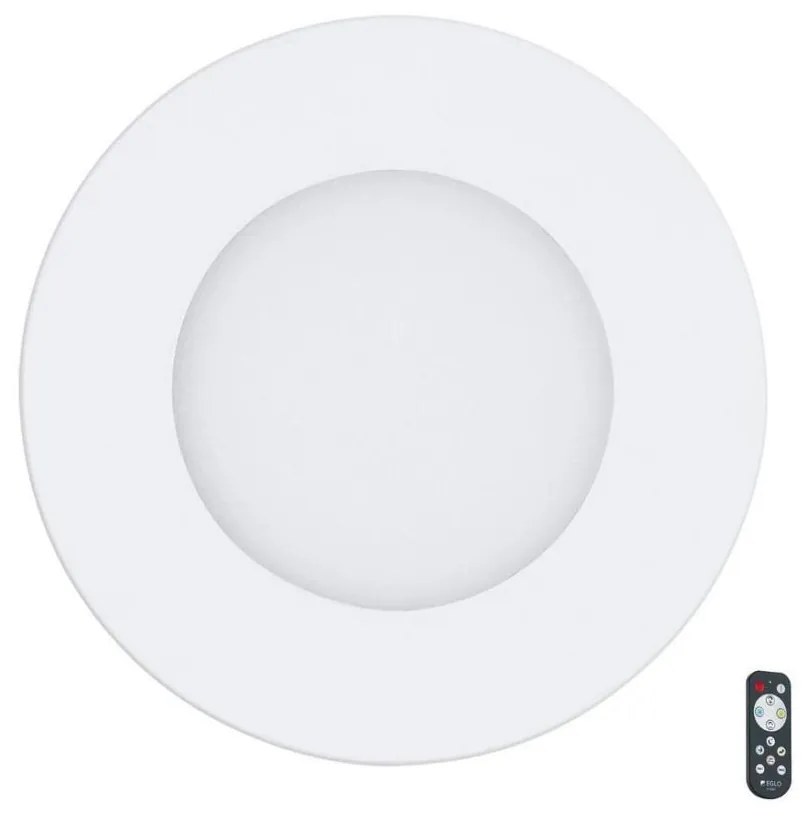 Eglo 98212 - Faretto LED dimmerabile da incasso per controsoffitto FUEVA-A LED/5W/230V + telecomando