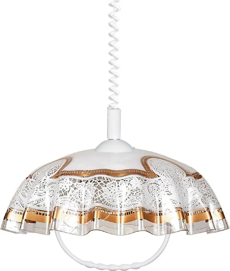 Prezent 74197 D01 - Lampadario a sospensione LYRA 1xE27/60W/230V