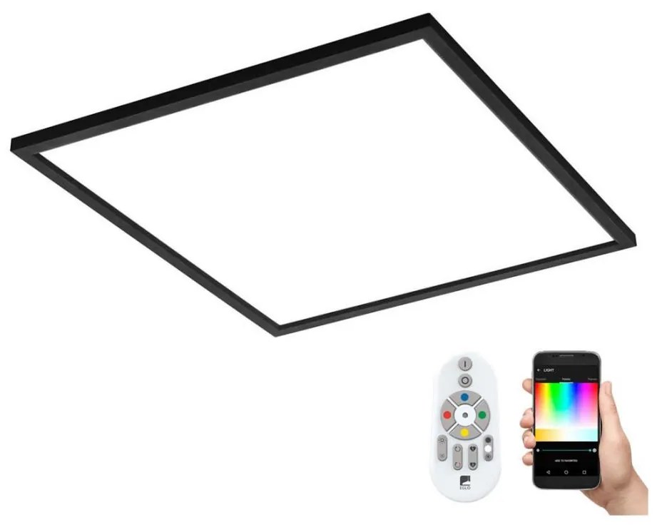 Eglo 99417 - Plafoniera LED RGB dimmerabile SALOBRENA-C LED/30,5W/230V +RC