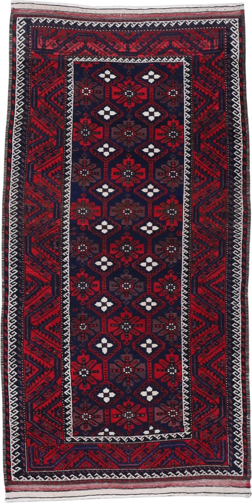Beluch Tappeto 100 x 190 (Iran) Annodato A Mano