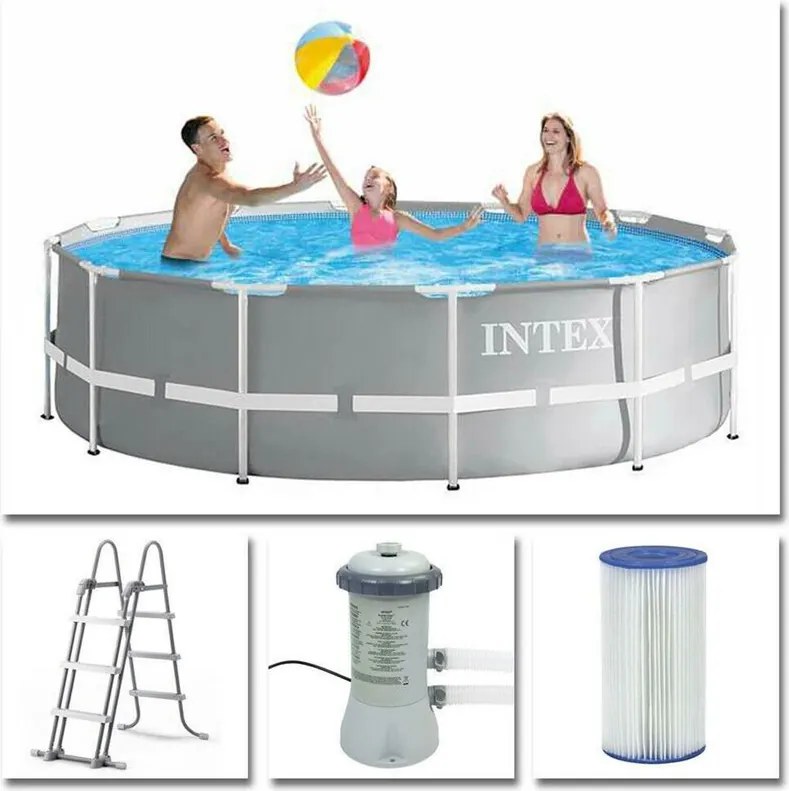 Intex - Set Piscina Prism Frame 366x99cm 26716GN