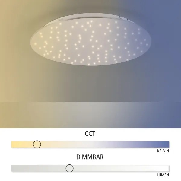 Leuchten Direkt 14673-55 - Lampada LED dimmerabile SPARKLE LED/18W/230V + T