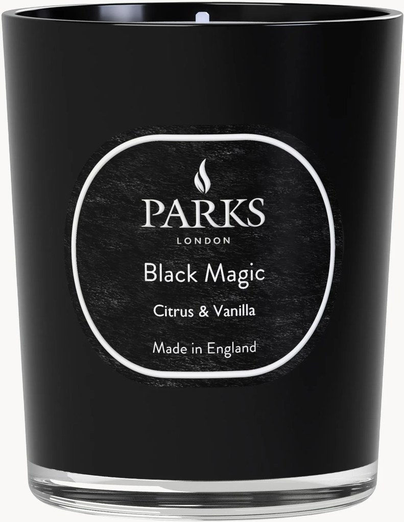 Candela profumata Black Magic (agrumi, vaniglia, patchouli & lavanda)