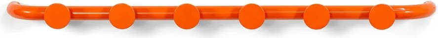 Attaccapanni da parete arancione in metallo 75 cm Retro – Spinder Design