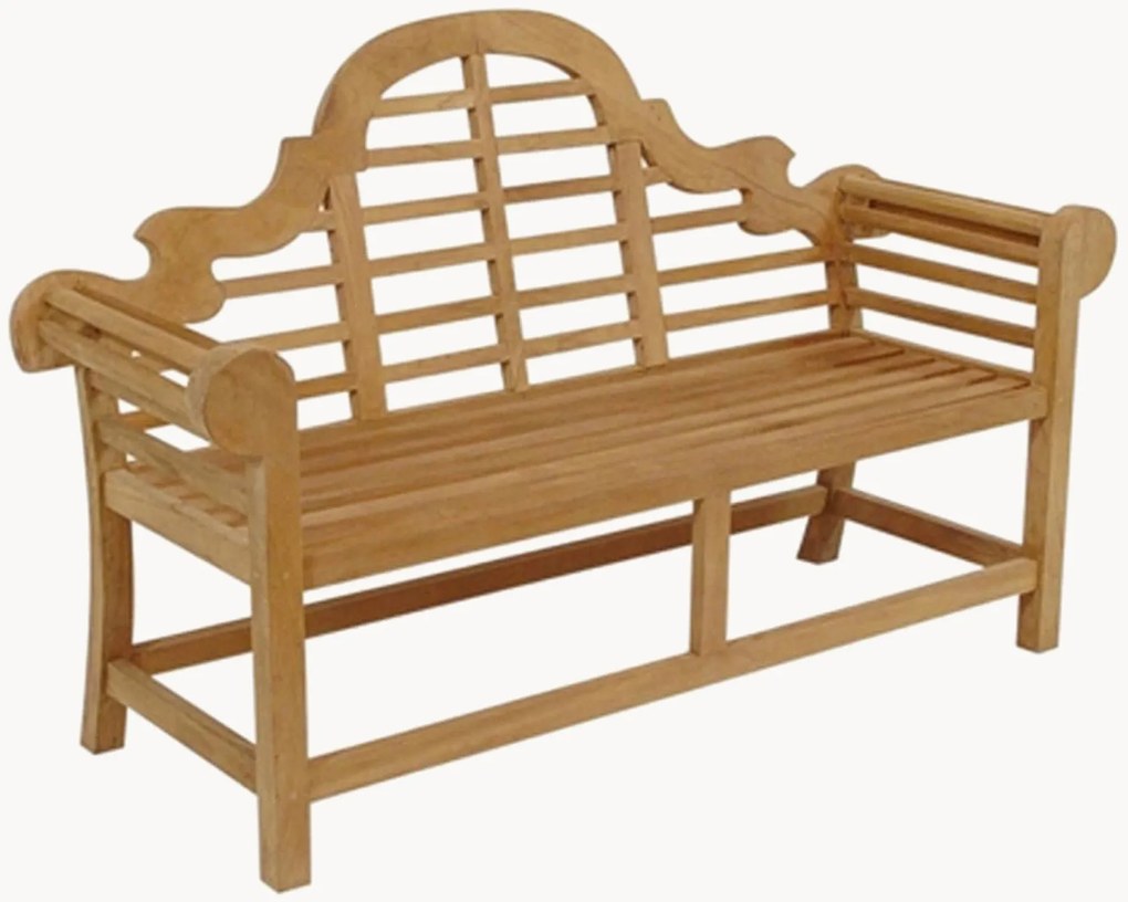 Panca da giardino 2,5 posti in legno di teak Jamaica