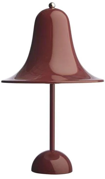 Verpan - Pantop Lampada da Tavolo Ø23 Burgundy Verpan