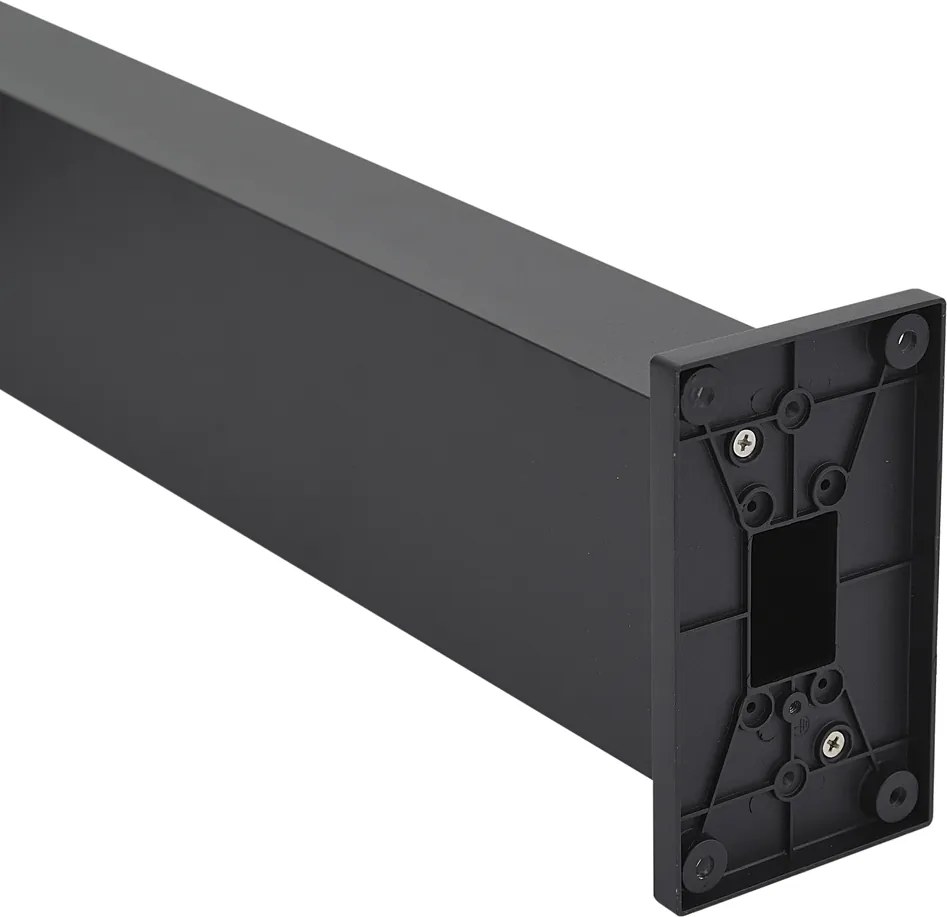 Lampada da esterno nera 65 cm con LED IP64, luce soffusa e solare - Charlene