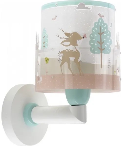 Dalber 61279 - Applique per bambini LOVING DEER 1xE27/60W/230V