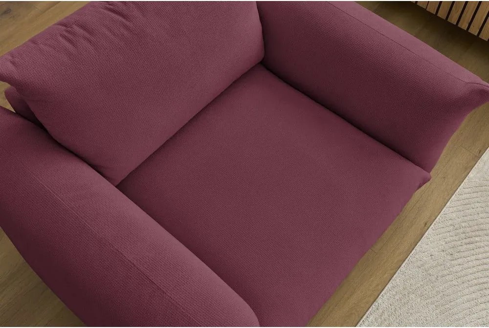 Poltrona burgundi Ernest – Bobochic Paris