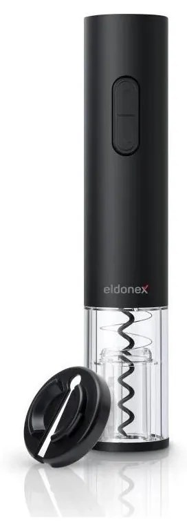 ELDONEX EWO-2100-BK - Apribottiglie elettrico 4xAA nero