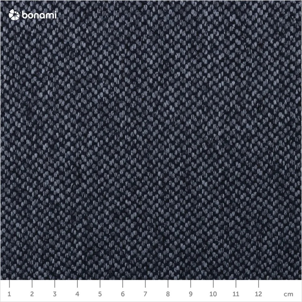 Letto matrimoniale imbottito blu scuro con contenitore e rete inclusi 160x200 cm Arendal - Cosmopolitan Design