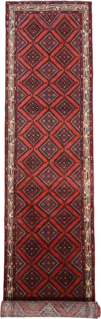 Hamedan Tappeto persiano 510 x 110 (Iran) Annodato A Mano
