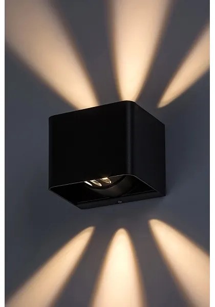 Rabalux 77168 - Applique a LED da esterno HALLSTATT LED/10W/230V IP54 nero