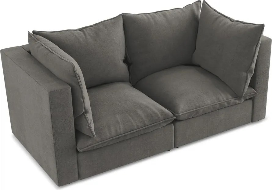 Divano grigio scuro 180 cm Manao – Makamii