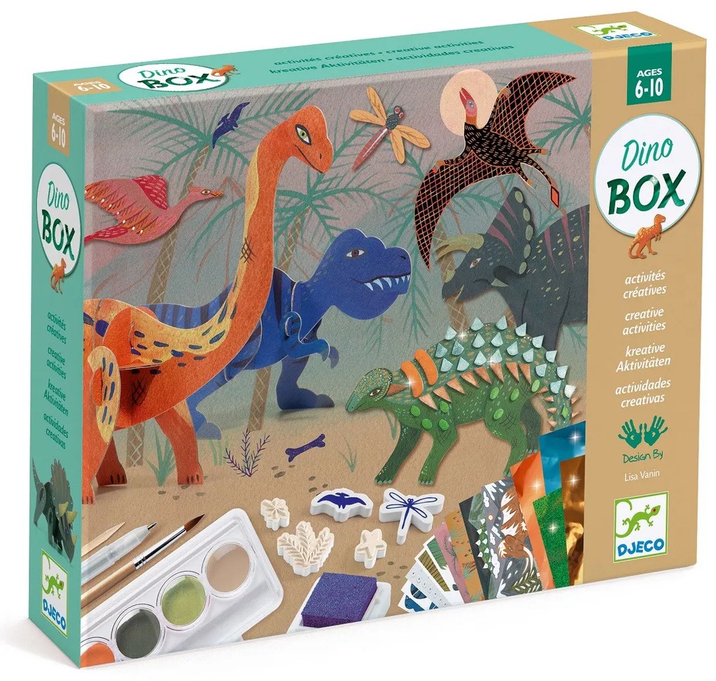 Grande set creativo - mondo dei dinosauri