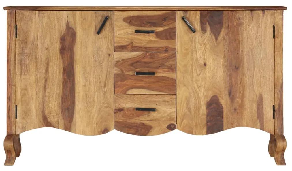 Credenza 145x40x80 cm in legno massello di sheesham