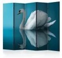 Paravento  swan  reflection II [Room Dividers]