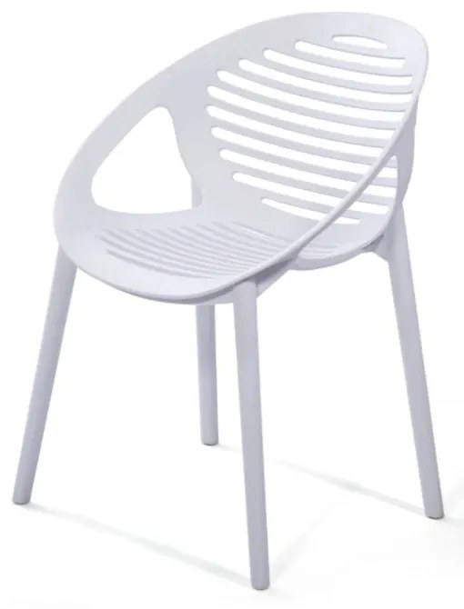 Sedia da giardino bianca Joanna Joana - Bonami Essentials